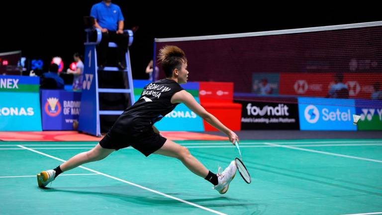 National women’s singles player Goh Jin Wei - Photo by BERNAMA