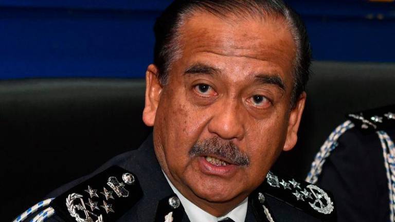 Ketua Polis Negara Tan Sri Razarudin Husain - BERNAMApix