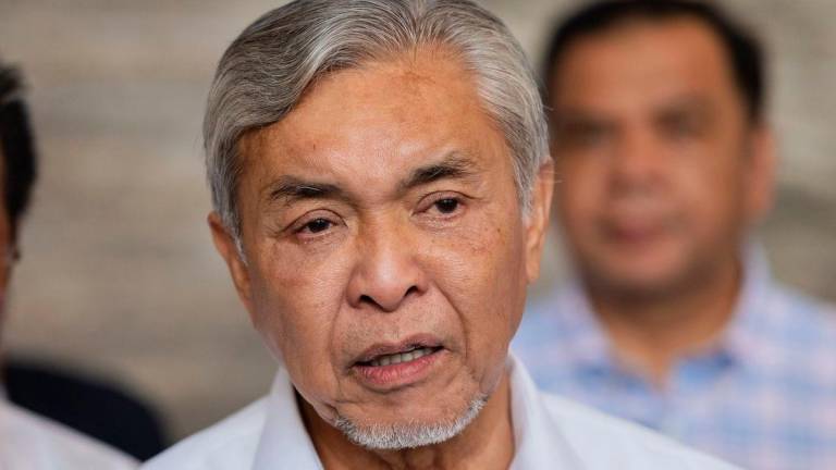 Deputy Prime Minister Datuk Seri Dr Ahmad Zahid Hamidi - Photo by BERNAMA