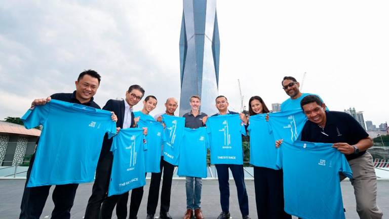 Official launch of The Sky Race at Merdeka 118