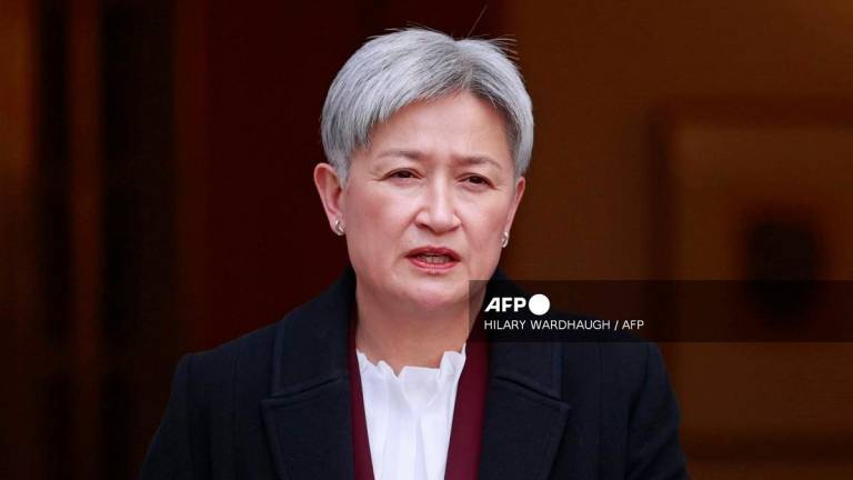 Australia’s Foreign Minister Penny Wong. - Hilary Wardhaugh / AFP