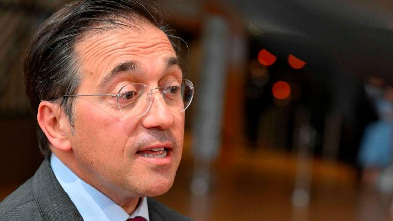 Spain’s Foreign Affairs Minister Jose Manuel Albares Bueno - AFPpix