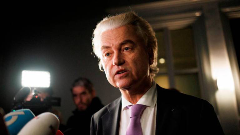 Dutch MP and President of the far-right Party for Freedom (PVV) Geert Wilders - (Photo by Simon Wohlfahrt / AFP)