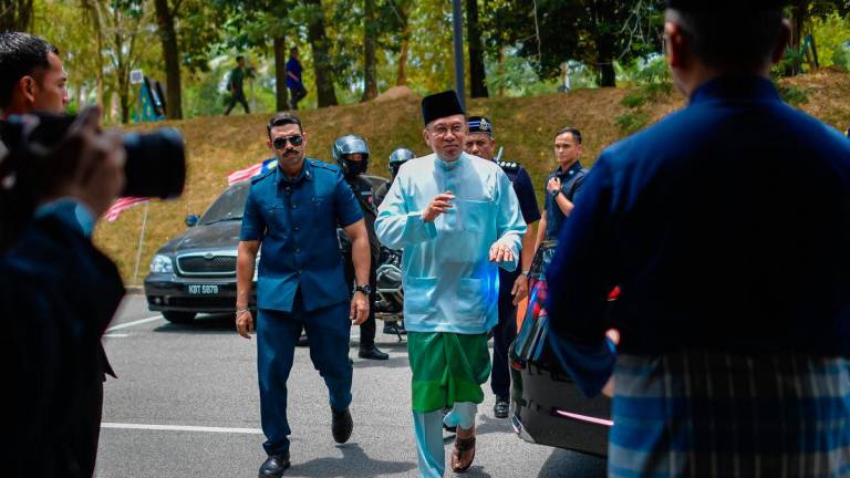 Perdana Menteri Datuk Seri Anwar Ibrahim. FotoBernama