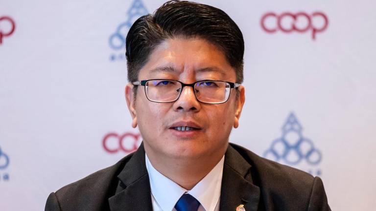 Entrepreneur Development and Cooperatives Minister Datuk Ewon Benedick. - BERNAMApix