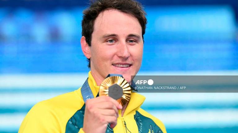 Australian swimmer Cameron McEvoy - AFPPIX