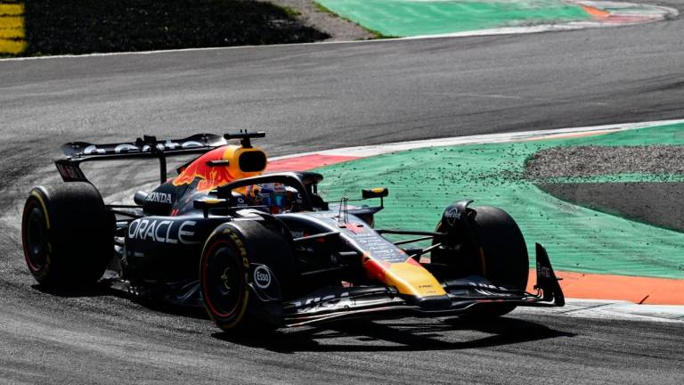 Red Bull Racing's Dutch driver Max Verstappen. - Philippe Lopez / AFP