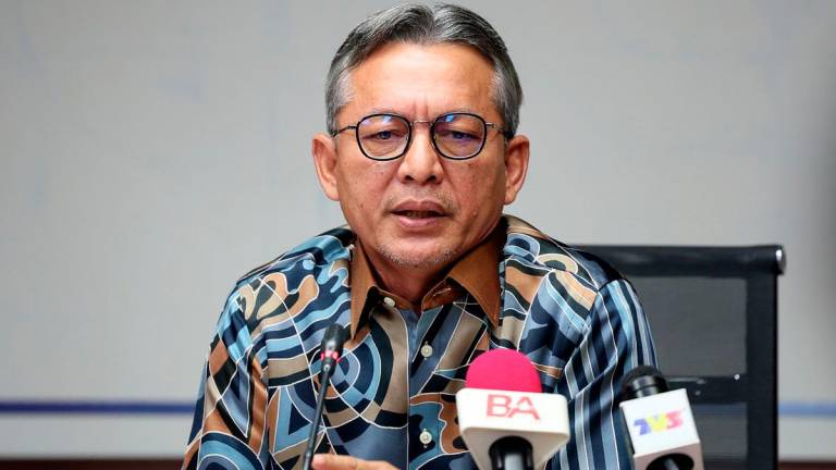 Pengerusi Jawatankuasa Pelancongan, Kebudayaan, Alam Sekitar dan Perubahan Iklim negeri, Datuk Razali Idris. - fotoBERNAMA