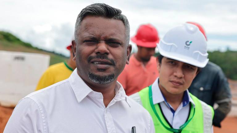 Negeri Sembilan Local Government Development, Housing and Transport Committee chairman J. Arul Kumar. - BERNAMApix