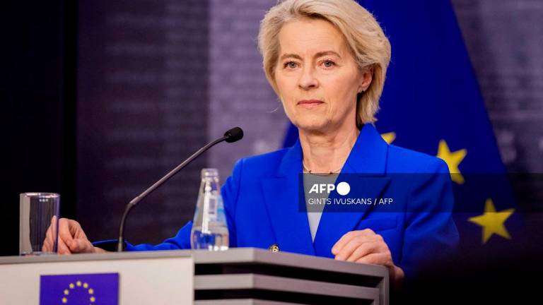 European Commission President Ursula von der Leyen. - Gints Ivuskans / AFP