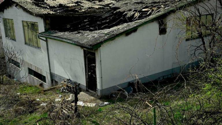 This photograph shows a view of a burnt down nightclub inside which a fire broke out and killed 51 people in Kocani, a town some 100 kilometres east of the capital Skopje, AFPpix