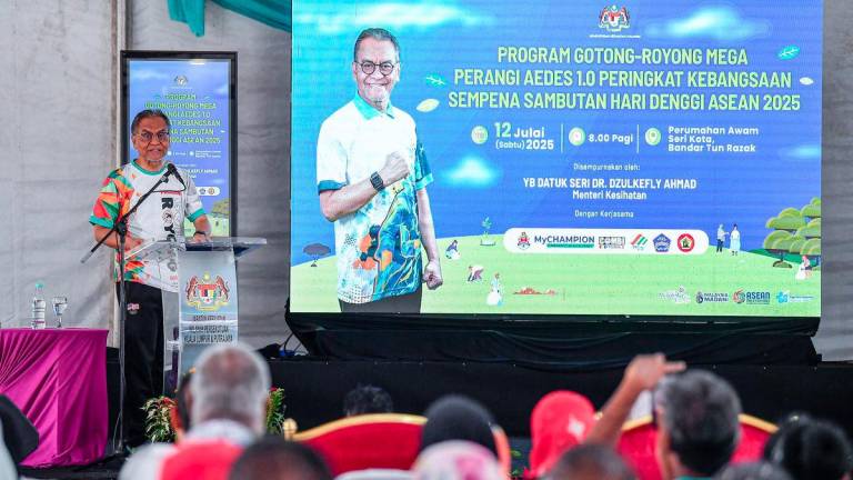 Health Minister Datuk Seri Dr Dzulkefly Ahmad - BERNAMAPIX
