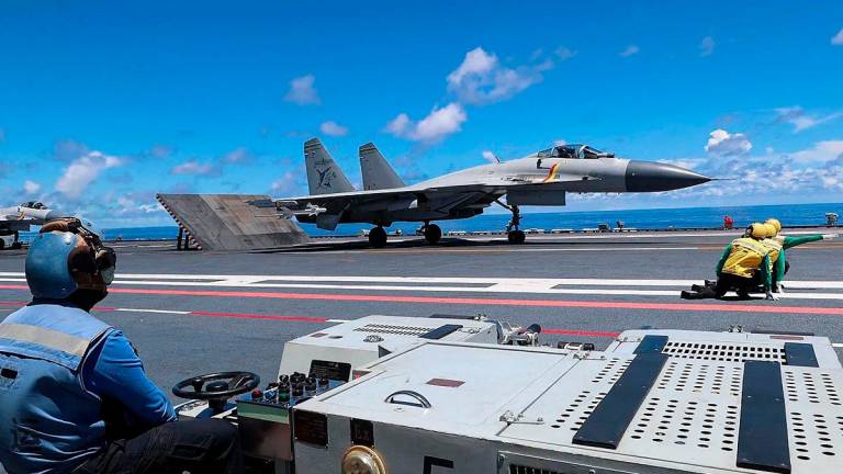 - AFP PHOTO / Chinese People’s Liberation Army News and Communication Center