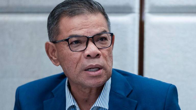 Home Minister Datuk Seri Saifuddin Nasution Ismail. Bernamapix
