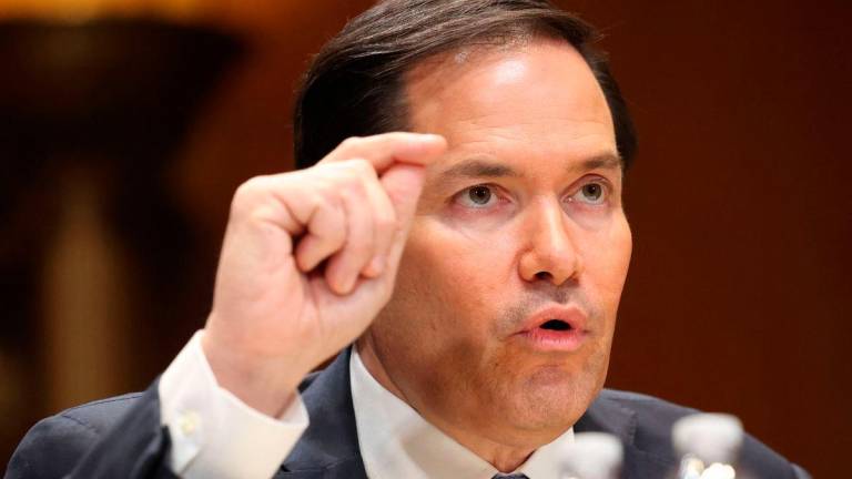 US Secretary of State Marco Rubio testifies before the Senate Subcommittee on State, Foreign Operations, and Related Programs Hearing to examine proposed budget estimates for fiscal year 2026 for the Department of State at Capitol Hill in Washington, DC on May 20, 2025. AFPpix