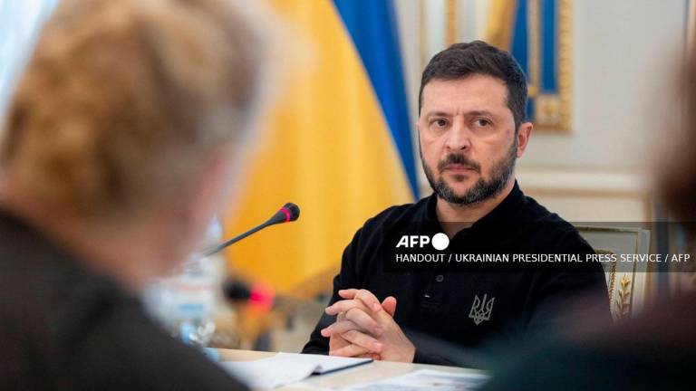 Ukrainian President Volodymyr Zelensky. - AFP PHOTO / UKRAINIAN PRESIDENTIAL PRESS SERVICE