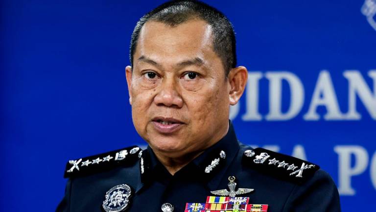 Ketua Polis Johor Datuk Ab Rahaman Arsad. - fotoBERNAMA