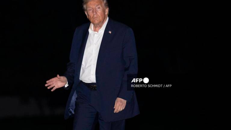President Donald Trump. Photo by ROBERTO SCHMIDT / AFP