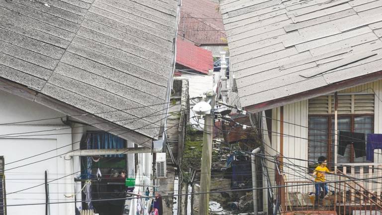 Hisham said asbestos is still commonly found in older homes, particularly in ceiling boards and roofing sheets, and remains in use across various industries. – ADAM AMIR HAMZAH/THESUN