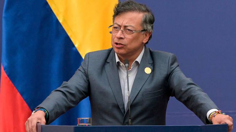 (FILES) Colombia’s President Gustavo Petro. - Rodrigo ARANGUA / AFP