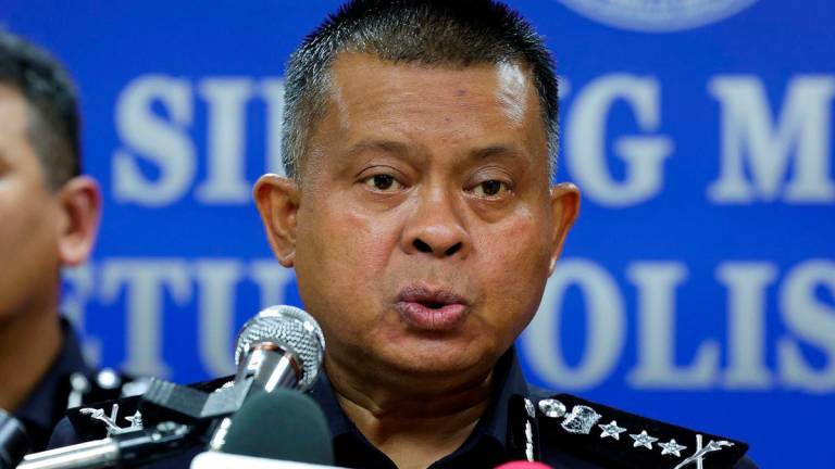 Johor Police Chief CP Datuk Kamarul Zaman Mamat. Bernamapix