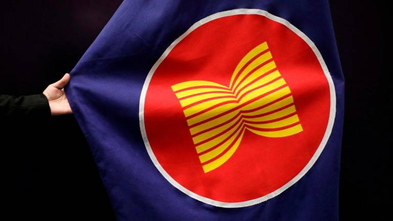 ASEAN flag - REUTERS