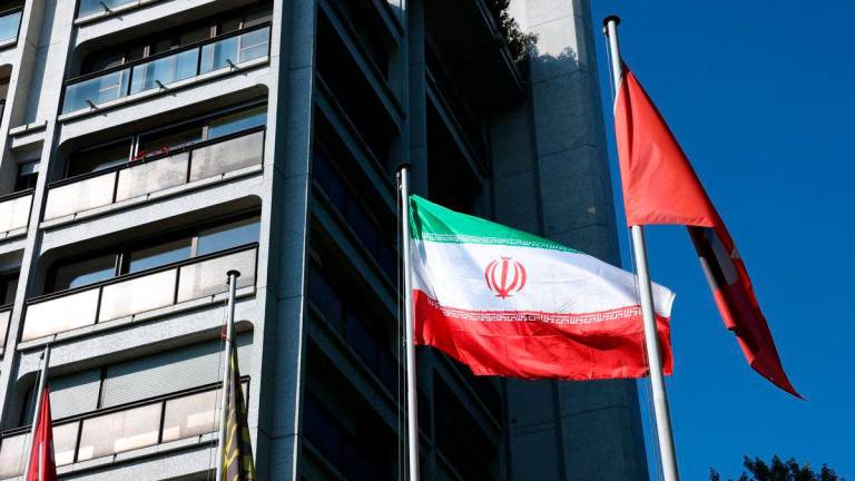 For representational purposes only -A Iranian flag flutters outside the Permanent Mission of the Islamic Republic of Iran to the United Nations in Geneva, Switzerland, June 20, 2025. - REUTERS