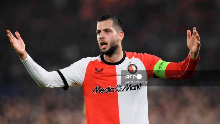 Feyenoord's Slovakian defender David Hancko. - JOHN THYS / AFP