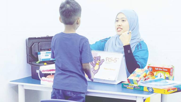 Hee said research shows children who receive appropriate intervention before their first birthday achieve the best results in language, cognition and social skills. – ADIB RAWI YAHYA/THESUN