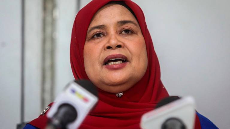 Timbalan Menteri Kemajuan Desa dan Wilayah, Datuk Rubiah Wang. - fotoBERNAMA