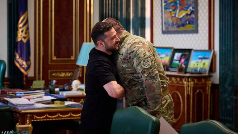 AFP PHOTO / UKRAINIAN PRESIDENTIAL PRESS SERVICE