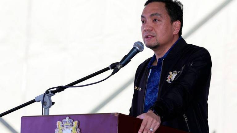Johor Menteri Besar, Datuk Onn Hafiz Ghazi - BERNAMApix