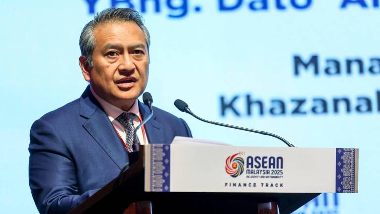 Khazanah Nasional Berhad Managing Director, Datuk Amirul Feisal Wan Zahir. - BERNAMApix