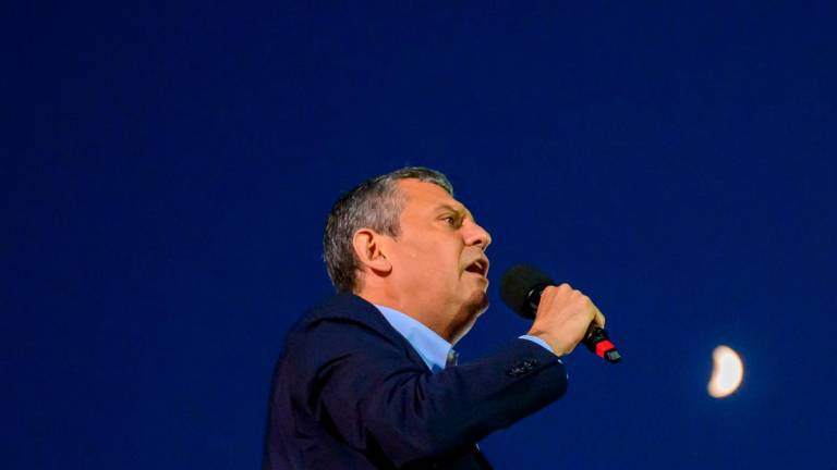Leader of Turkey’s main opposition Republican People’s Party (CHP) Ozgur Ozel. - Yasin AKGUL / AFP