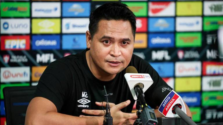 National Under 23 (U23) football squad head coach Nafuzi Zain - BERNAMAPIX