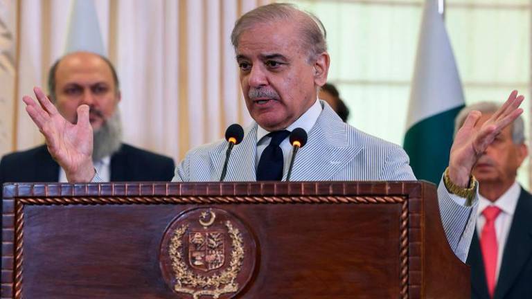Pakistan Prime Minister Shehbaz Sharif. - BERNAMApix