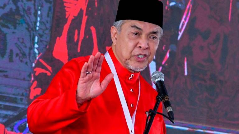 Presiden UMNO, Datuk Seri Dr Ahmad Zahid Hamidi - BERNAMA