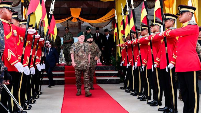His Majesty Sultan Ibrahim, King of Malaysia. Bernamapix