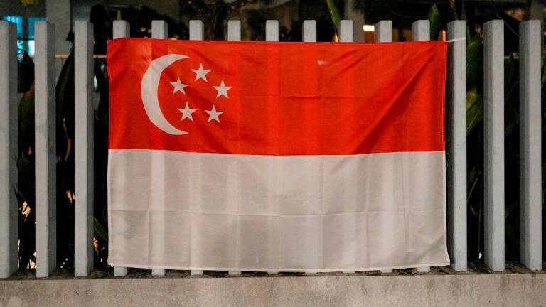 For representational purposes only.SIngarpore flag. PEXELSpix