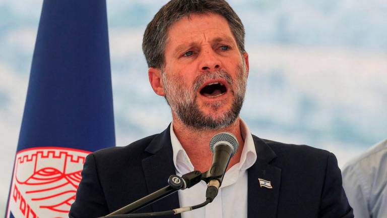 Israeli Finance Minister Bezalel Smotrich. Reuterspix