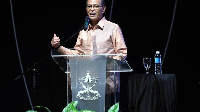 Pahang Menteri Besar Datuk Seri Wan Rosdy Wan Ismail. - BERNAMApix