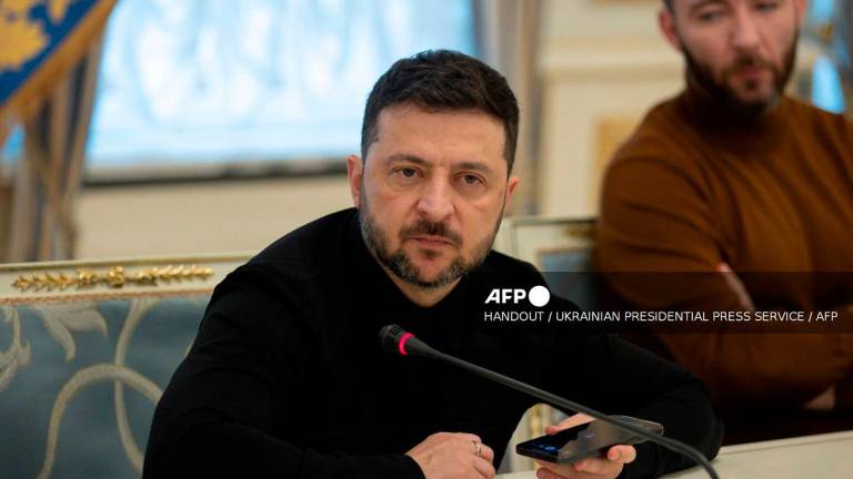 Ukrainian President Volodymyr Zelensky. - AFP PHOTO / UKRAINIAN PRESIDENTIAL PRESS SERVICE