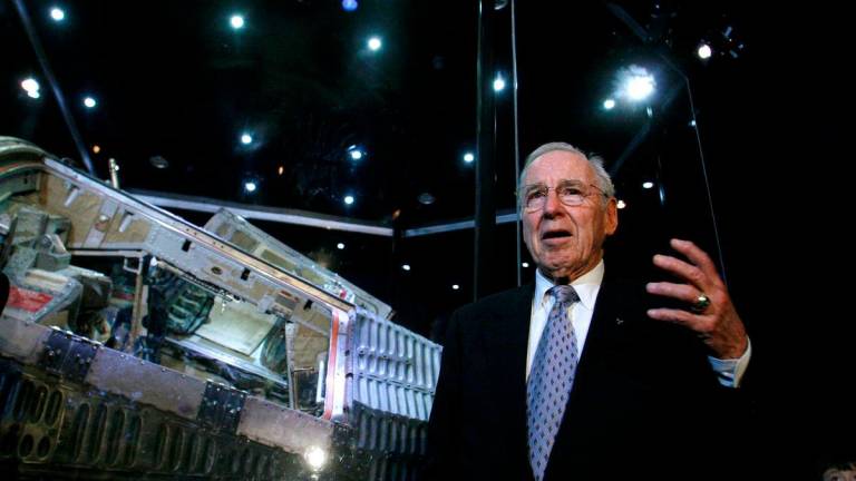 American astronaut Jim Lovell. Reuterspix