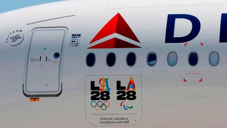 LA28 logo. RETUTERSpix