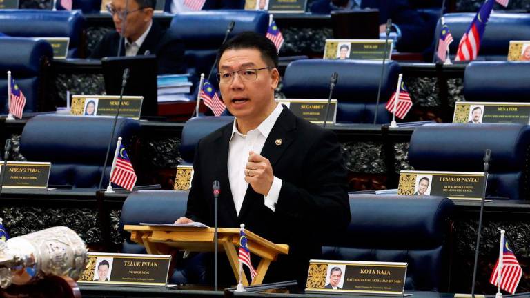 Menteri Perumahan dan Kerajaan Tempatan Nga Kor Ming - fotoBERNAMA