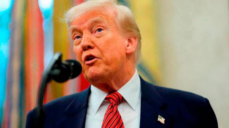US President Donald Trump - Photo by REUTERS