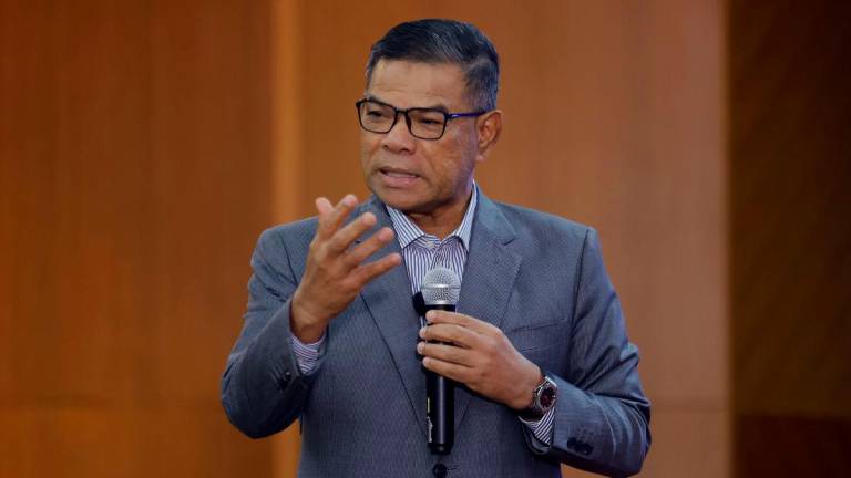 Home Minister Datuk Seri Saifuddin Nasution Ismail. Bernamapix