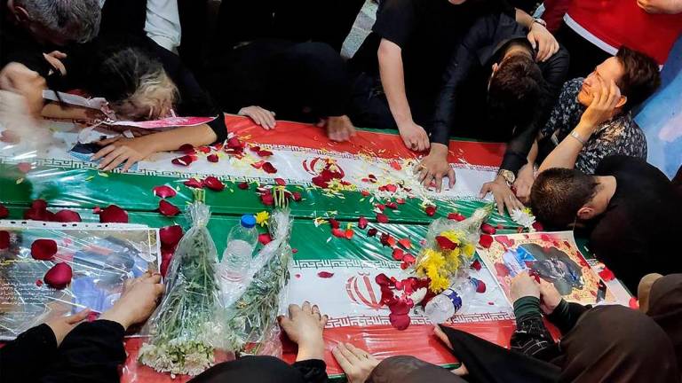 AFP PHOTO / HO / Iranian Red Crescent