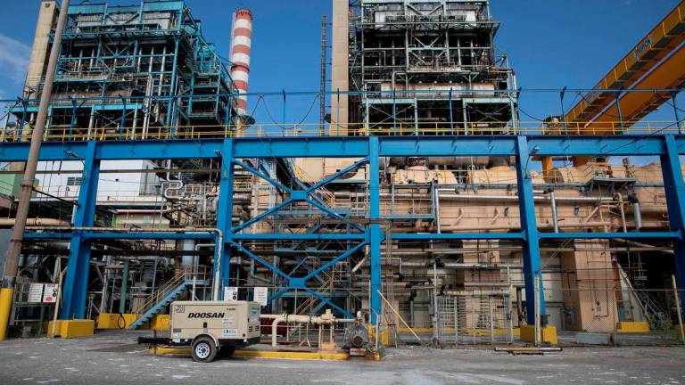 A view of the Costa Sur power plant after an earthquake in Guayanilla, Puerto Rico January 10, 2020. - REUTERSPIX