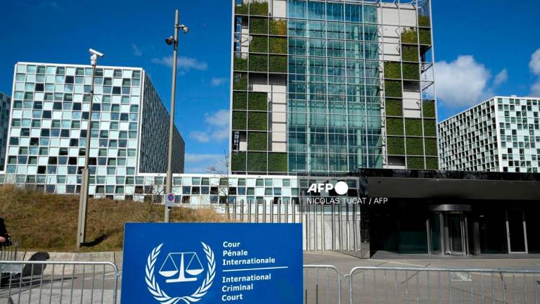 Pix shows the International Criminal Court (ICC) in The Hague. - Nicolas TUCAT / AFP